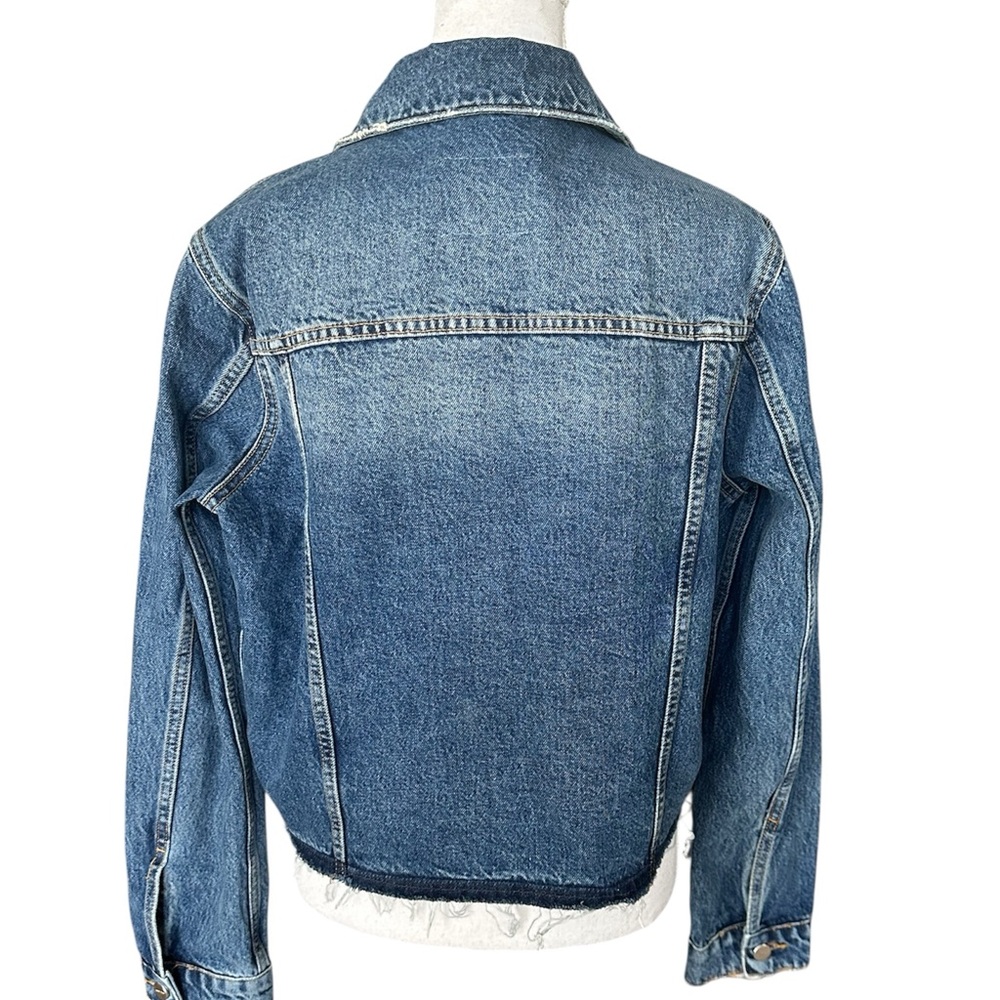 Women’s Anine Bing 1999 Classic Blue Denim Jacket Size M - Picture 3 of 6